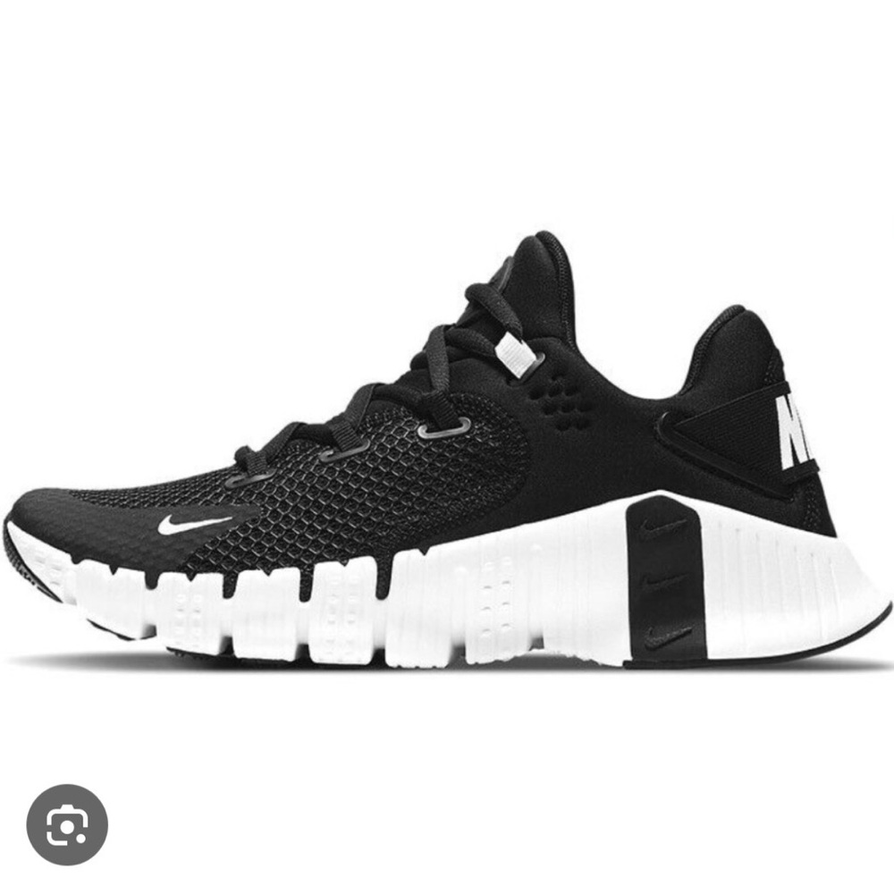 Nike Kids Black and White Athletic Sneakers